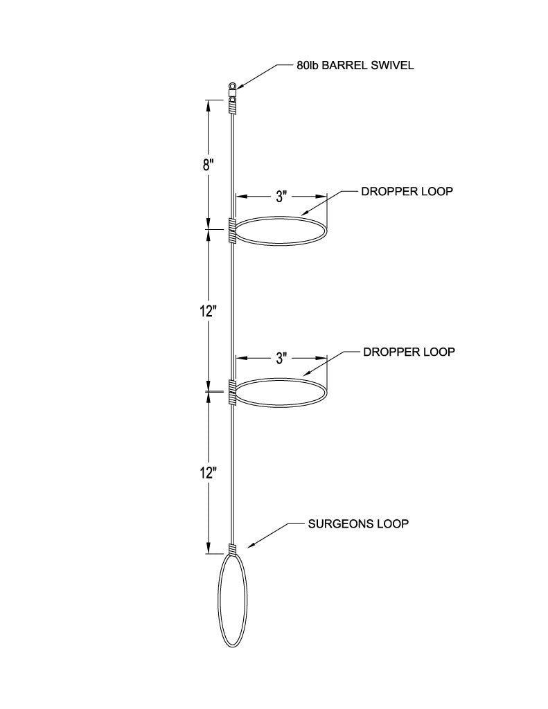 Twisted Loop Rig Pre-Tied Hi-Lo Rigs – Scuttlebutt Tackle Co.